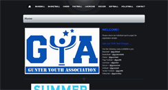 Desktop Screenshot of gunteryouthassoc.com